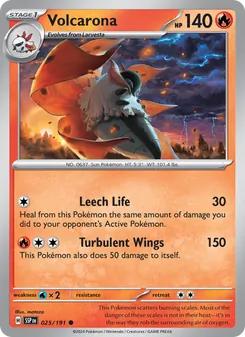 Volcarona (Surging Sparks #025)