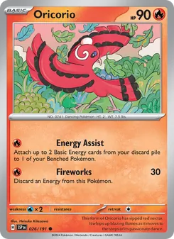 Oricorio (Surging Sparks #026)