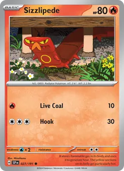 Sizzlipede (Surging Sparks #027)