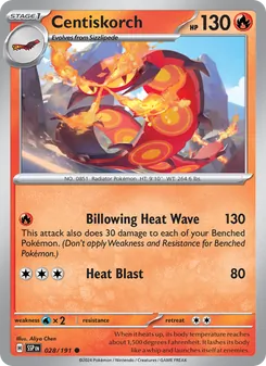 Centiskorch (Surging Sparks #028)