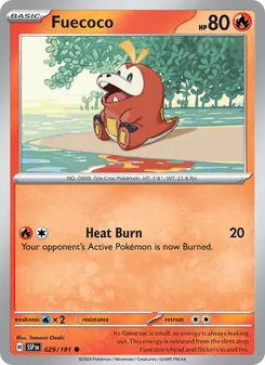 Fuecoco (Surging Sparks #029)