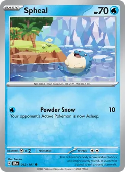 Spheal (Surging Sparks #043)
