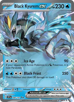 Black Kyurem ex (Surging Sparks #048)