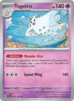 Togekiss (Surging Sparks #072)
