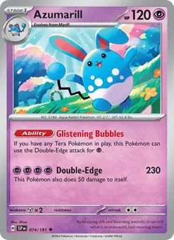 Azumarill (Surging Sparks #074)