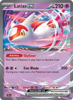 Latias ex (Surging Sparks #076)