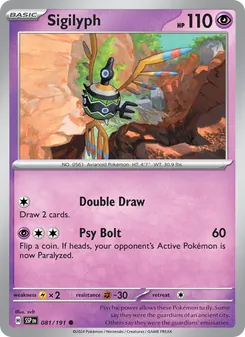 Sigilyph (Surging Sparks #081)