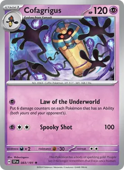 Cofagrigus (Surging Sparks #083)