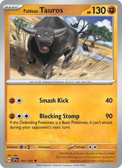 Paldean Tauros (Surging Sparks #101)