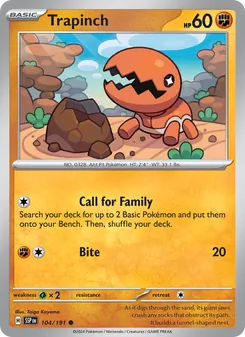Trapinch (Surging Sparks #104)