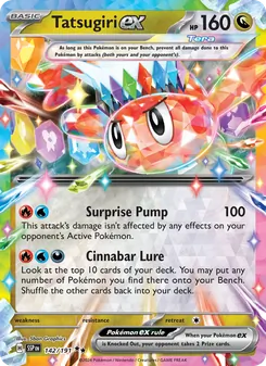 Tatsugiri ex (Surging Sparks #142)