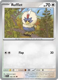 Rufflet (Surging Sparks #152)