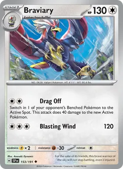 Braviary (Surging Sparks #153)