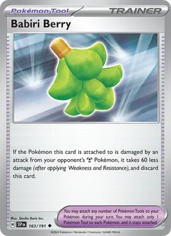 Babiri Berry (Surging Sparks #163)