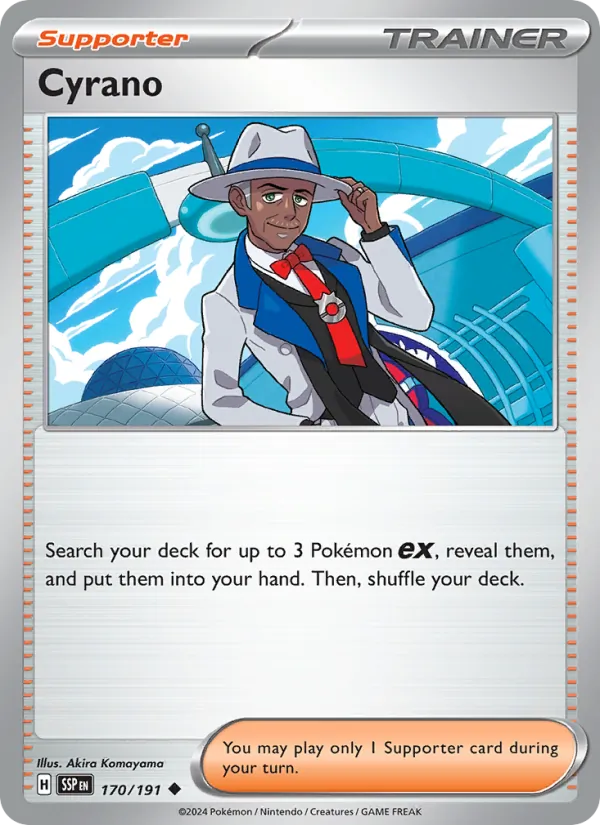 Cyrano — Surging Sparks #170 (Pokémon TCG card)