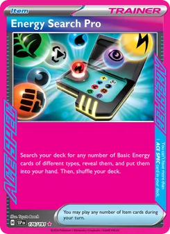 Energy Search Pro (Surging Sparks #176)
