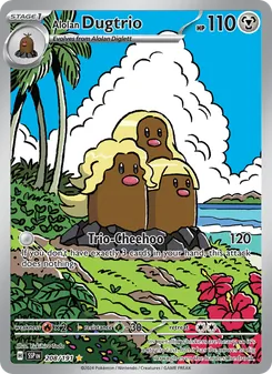 Alolan Dugtrio (Surging Sparks #208)