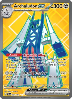 Archaludon ex (Surging Sparks #224)