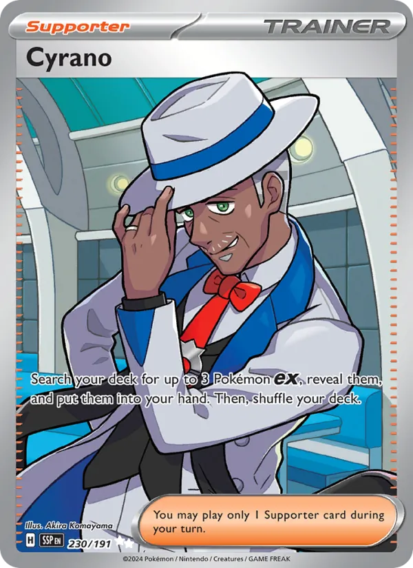 Cyrano — Surging Sparks #230 (Pokémon TCG card)