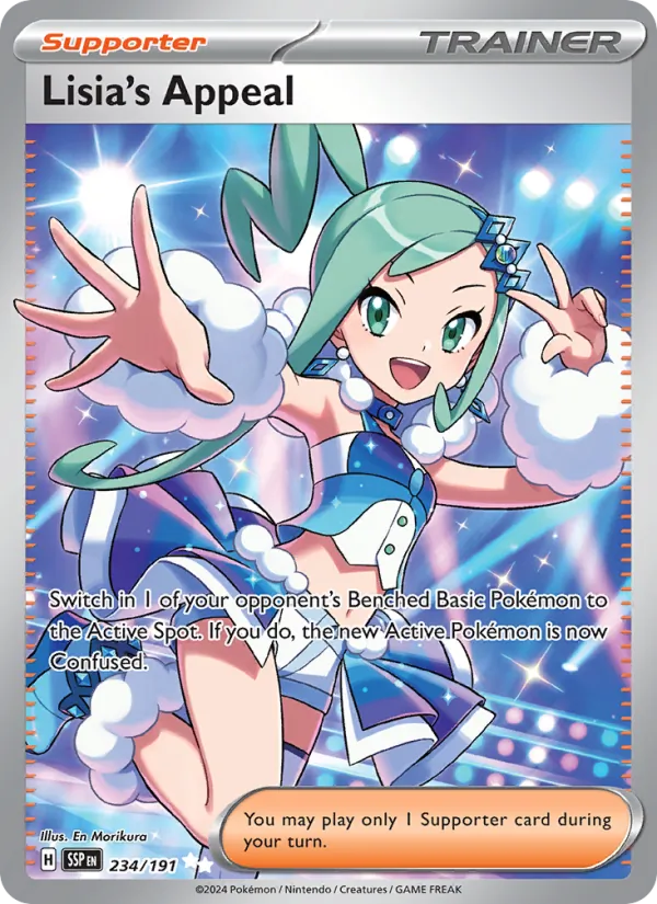 Lisia's Appeal — Surging Sparks #234 (Pokémon TCG card)