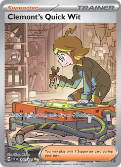 Clemont's Quick Wit (Surging Sparks #243)