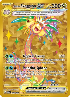 Alolan Exeggutor ex (Surging Sparks #248)