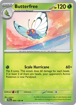 Butterfree (Journey Together #003)