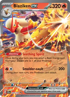 Blaziken ex (Journey Together #024)