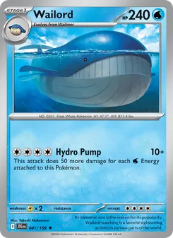 Wailord (Journey Together #041)