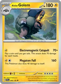 Alolan Golem (Journey Together #046)