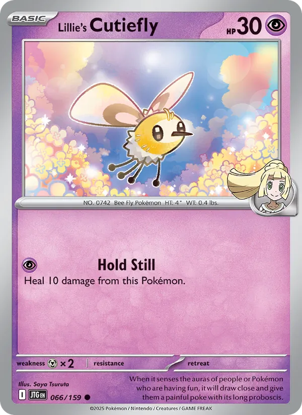 Lillie's Cutiefly — Journey Together #066 (Pokémon TCG card)