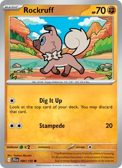 Rockruff (Journey Together #084)