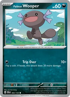 Paldean Wooper (Journey Together #093)