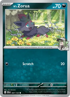 N's Zorua (Journey Together #097)