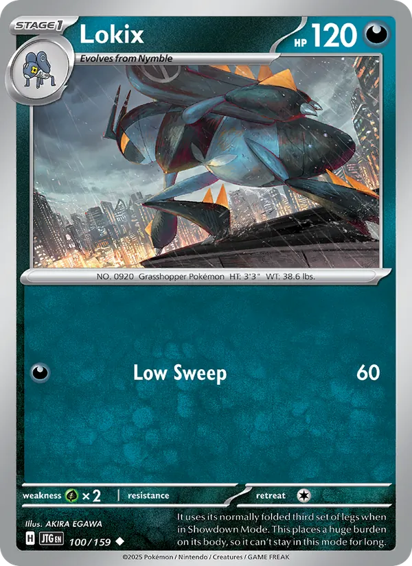 Lokix — Journey Together #100 (Pokémon TCG card)