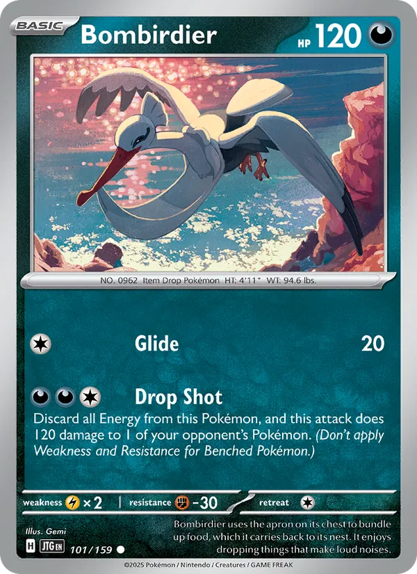 Bombirdier — Journey Together #101 (Pokémon TCG card)