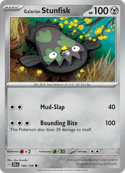 Galarian Stunfisk (Journey Together #106)