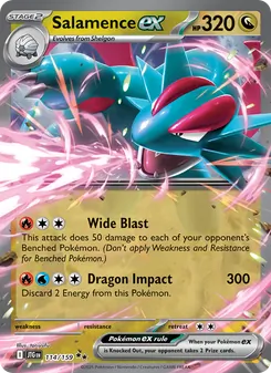 Salamence ex (Journey Together #114)