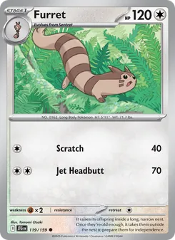 Furret (Journey Together #119)