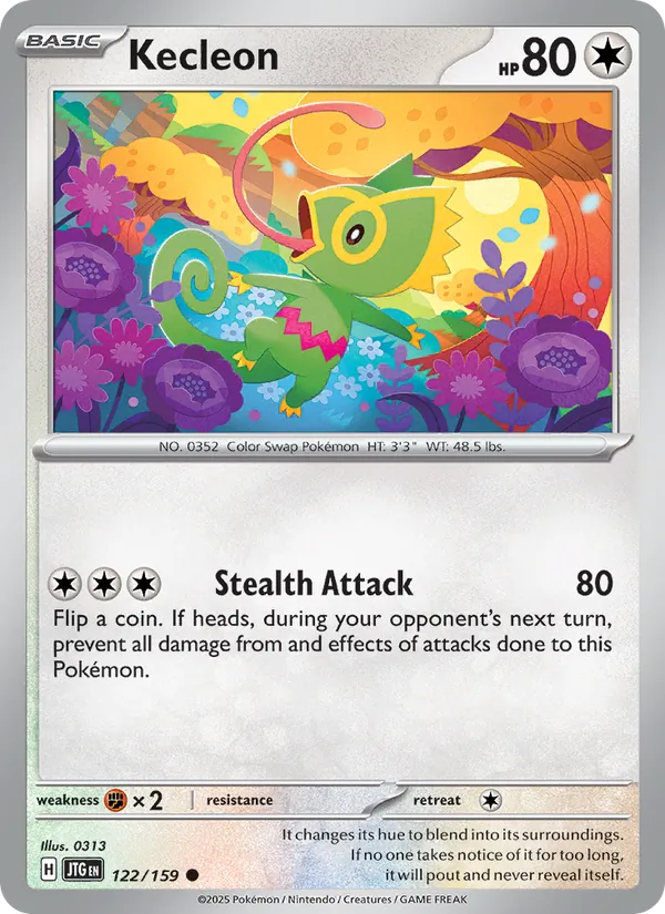 Kecleon — Journey Together #122 (Pokémon TCG card)