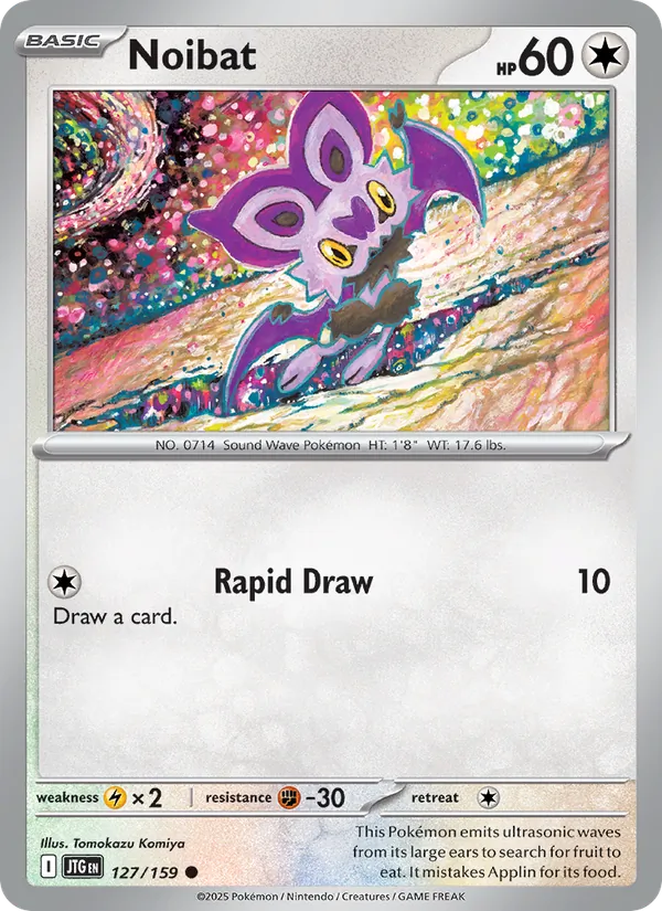 Noibat — Journey Together #127 (Pokémon TCG card)