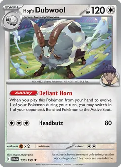 Hop's Dubwool (Journey Together #136)