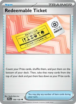 Redeemable Ticket (Journey Together #156)