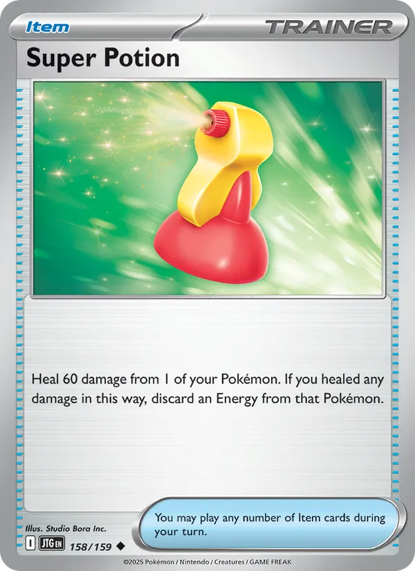 Super Potion — Journey Together #158 (Pokémon TCG card)