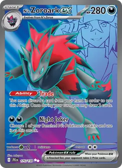 N's Zoroark ex (Journey Together #175)