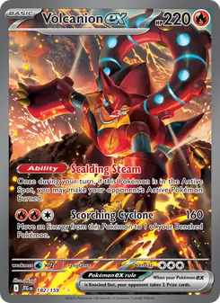 Volcanion ex (Journey Together #182)