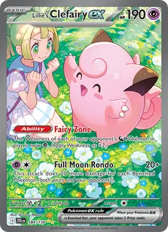 Lillie's Clefairy ex (Journey Together #184)