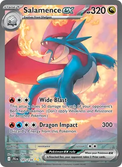 Salamence ex (Journey Together #187)