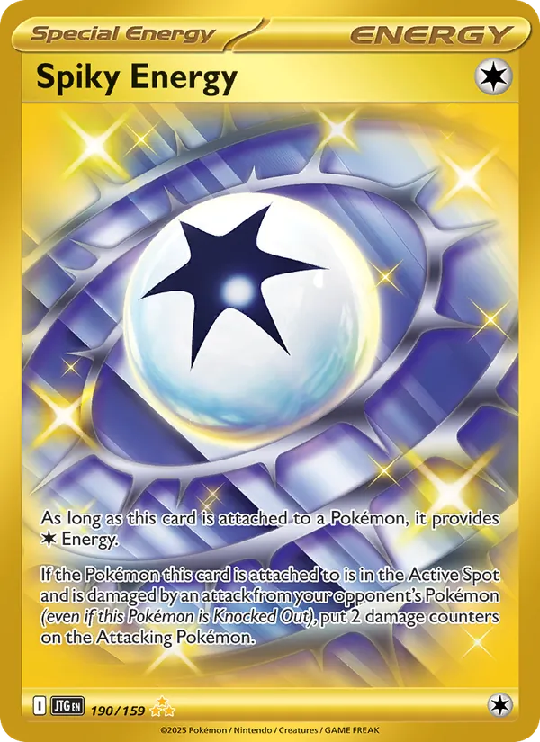 Spiky Energy — Journey Together #190 (Pokémon TCG card)
