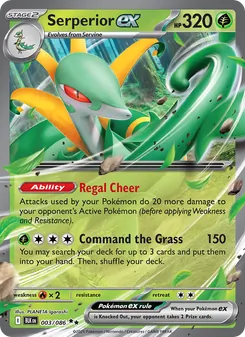 Serperior ex (Black Bolt #003)